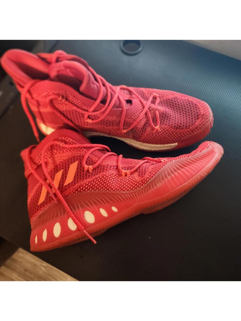 LKNW Adidas Crazy Explosive PK 'Solar Red' size 18
